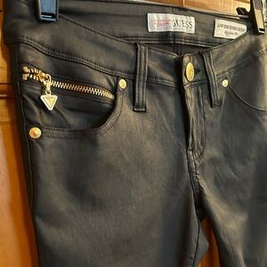 Guess Slim Fit Black Pants